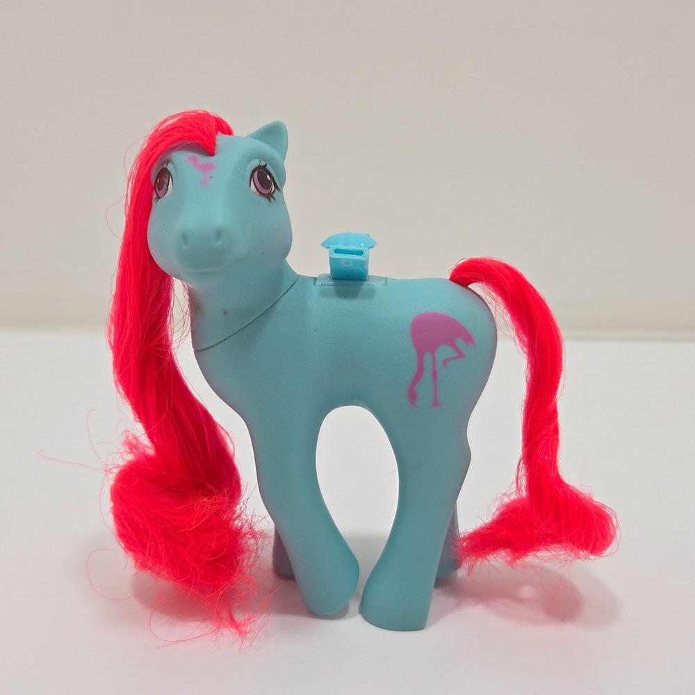 1987 My Little Pony MLP Vintage Flutter Ponies Tropical Breeze G1 - No Wings